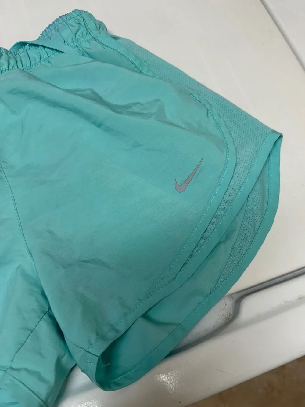 Nike Tempo Women’s Running Shorts  Green/ Light Aqua- XS